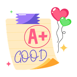 Floating sticker